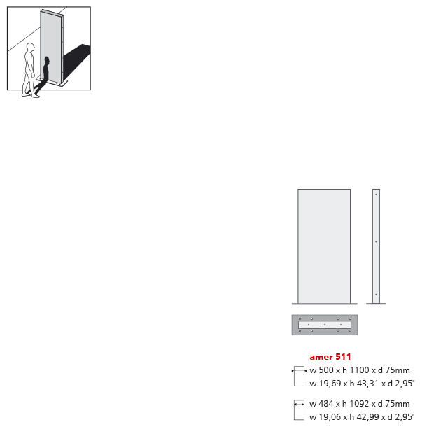 formatos de tótem para exterior amer 511 | amer © marcal